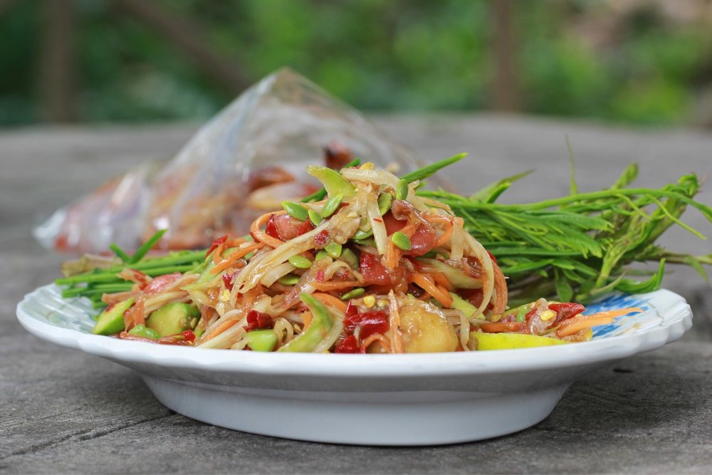 Som Tam - Gỏi Đu Đủ Xanh Chua Cay Kích Thích Vị Giác