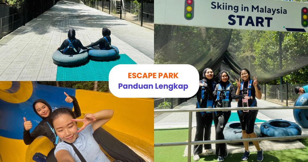 escape theme park penang longest zip coaster in the world