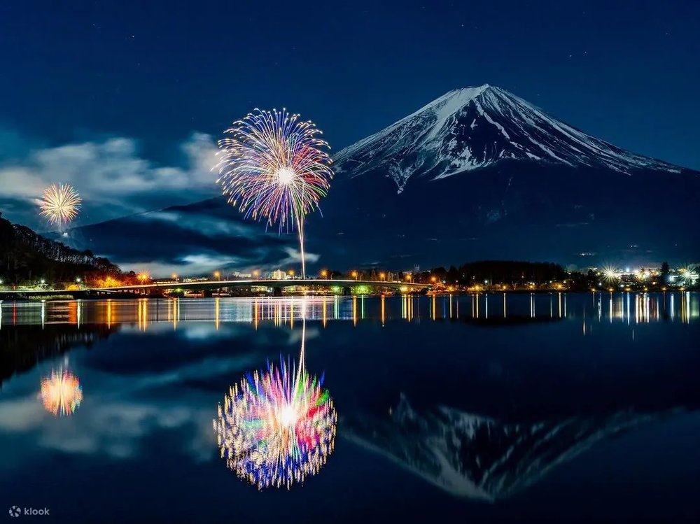 河口湖花火大會