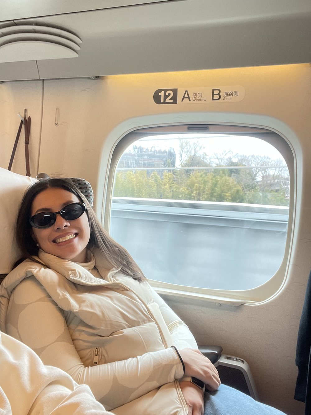 green car louise shinkansen