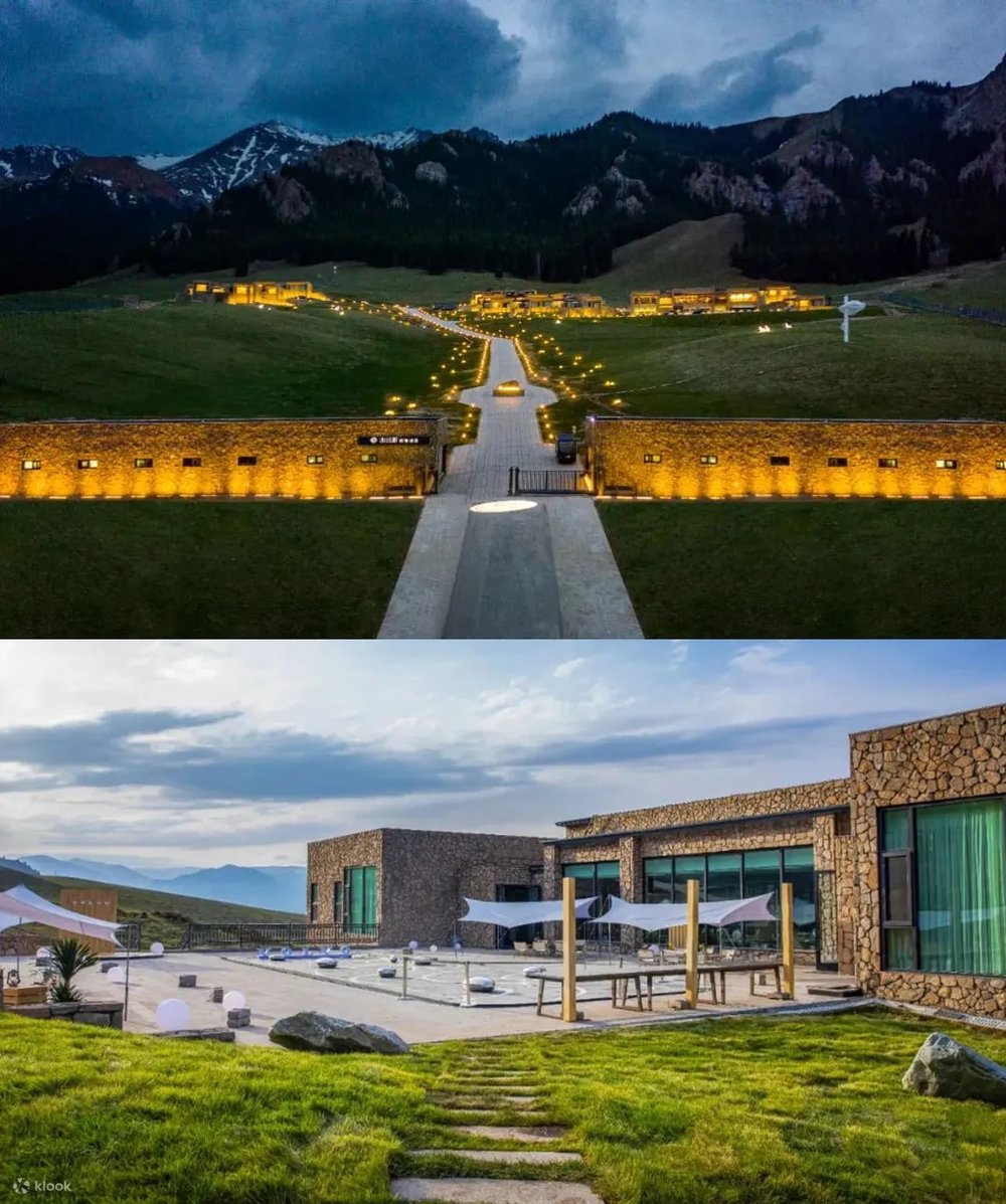 賽里木湖水雲杉酒店