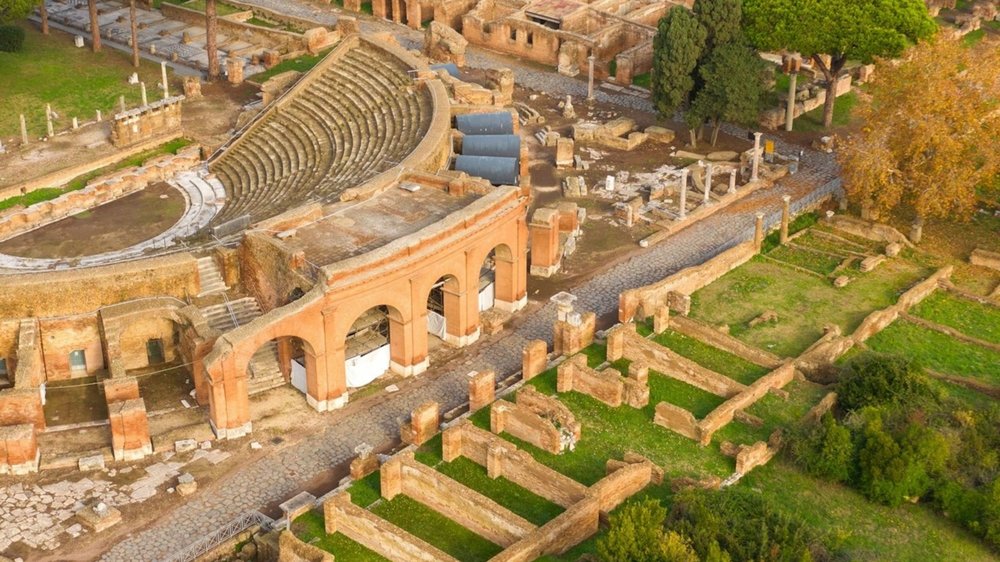 The Archaeological Park of Ostia Antica