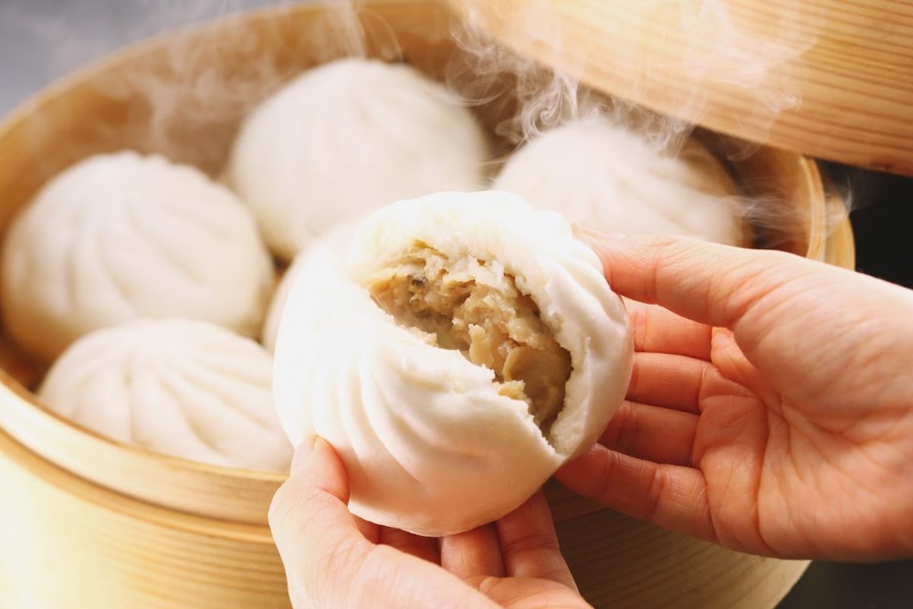 Bánh Bao Nhân Hạt Sen