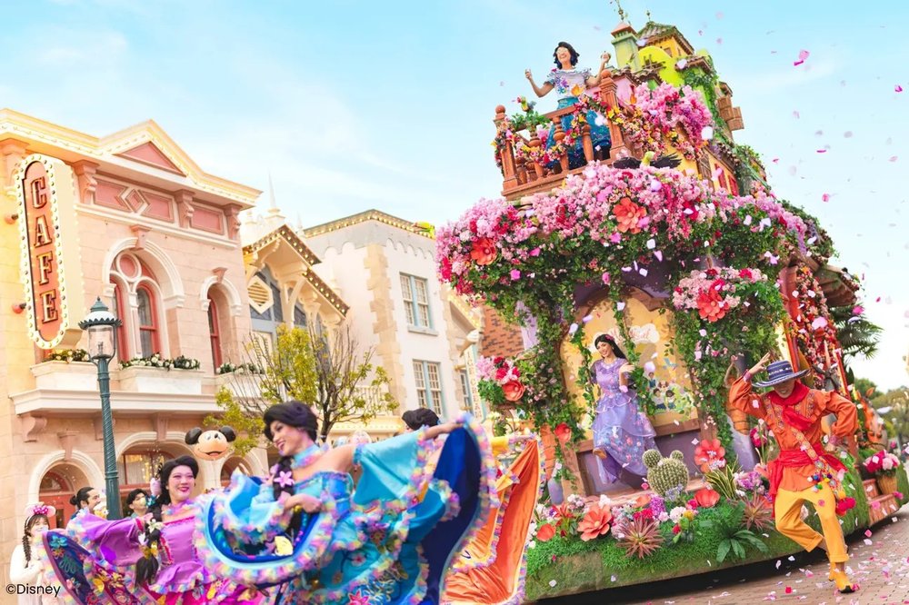 hong kong disneyland 20th anniversary party
