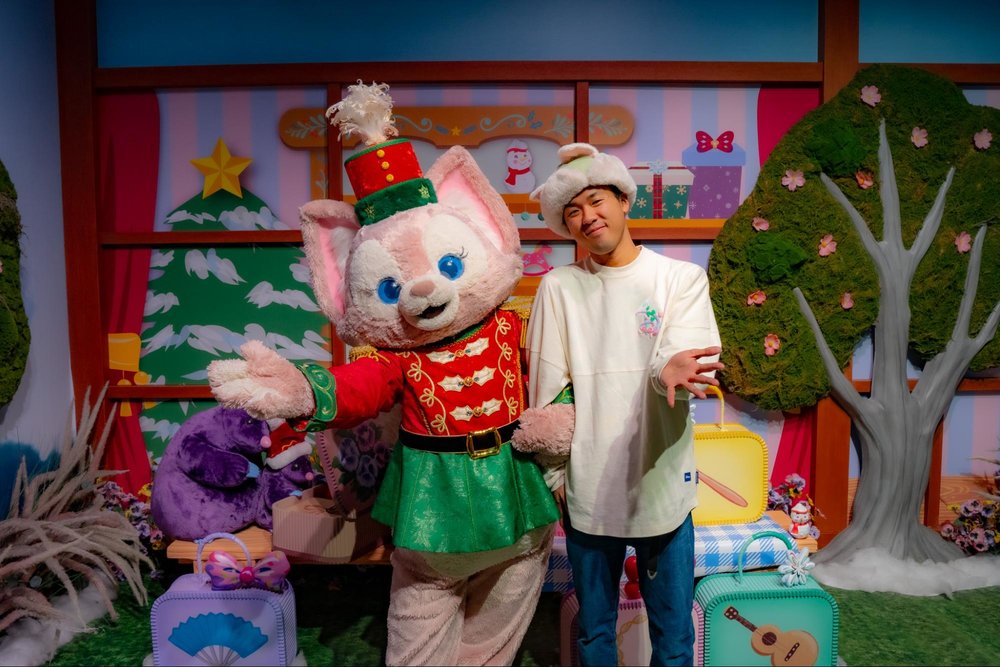 香港ディズニーランドの個人手配予算 リーナベル　グリーティング