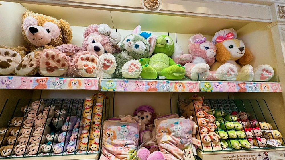 香港ディズニーランドの個人手配予算　 ダッフィー＆フレンズのグッズ