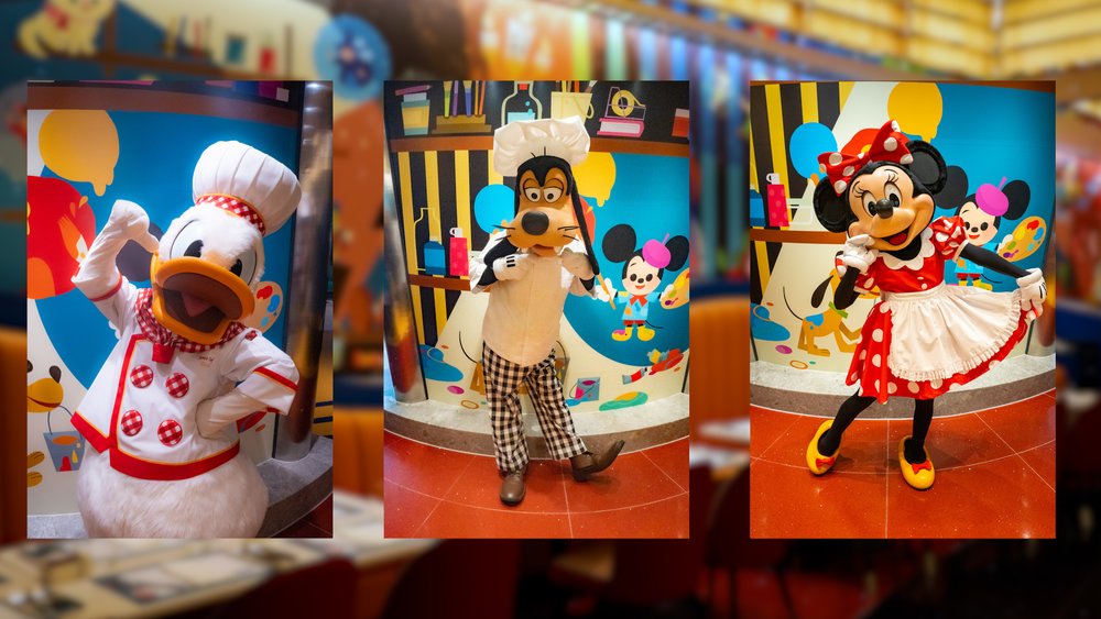 2025年最新！香港ディズニーランドのキャラクターグリーティング完全ガイド　ドナルド グーフィー ミニー インク＆プレート