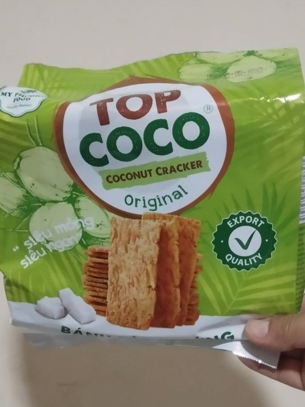 ベトナム　お土産 ココナッツクラッカー