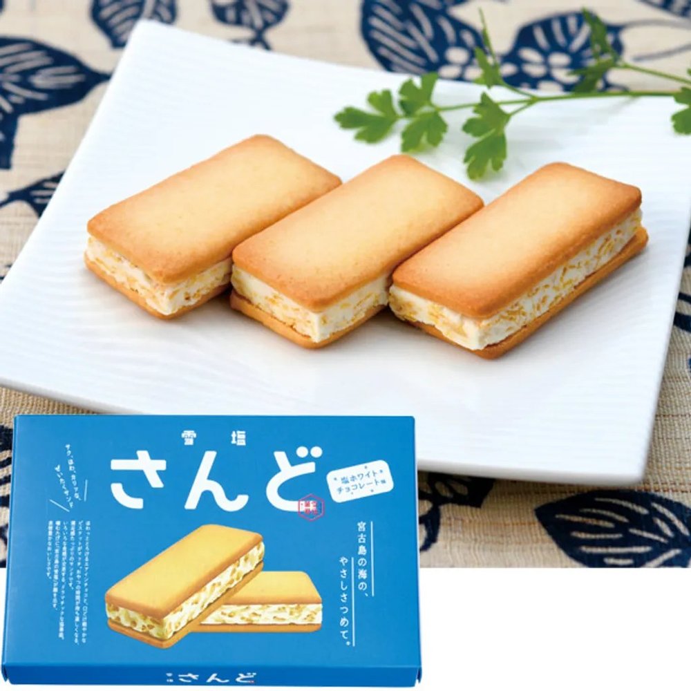 宮古島雪鹽 雪鹽夾心餅乾