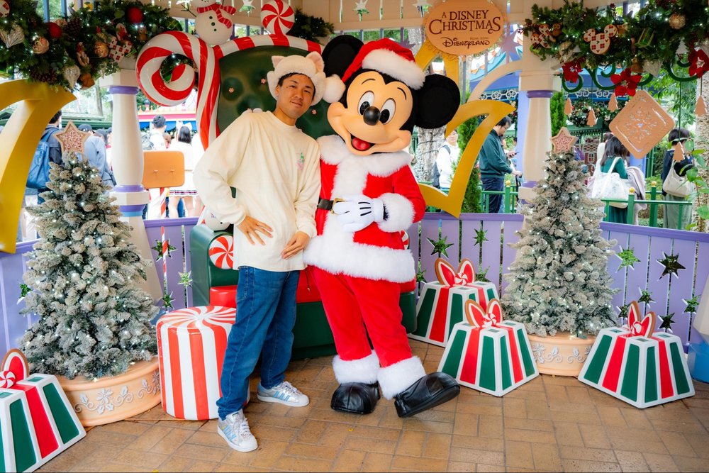 2025年最新！香港ディズニーランドのキャラクターグリーティング完全ガイド　ミッキー　クリスマス