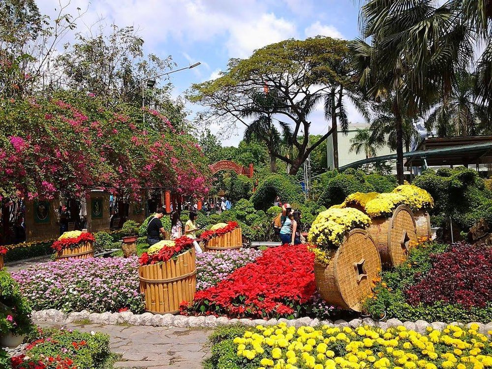 Các Địa Điểm "Sống Ảo" Cực Chất Công Viên Văn Hóa Đầm Sen