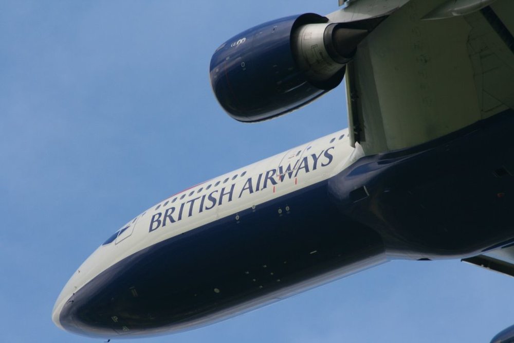 ガトウィック空港 British airline