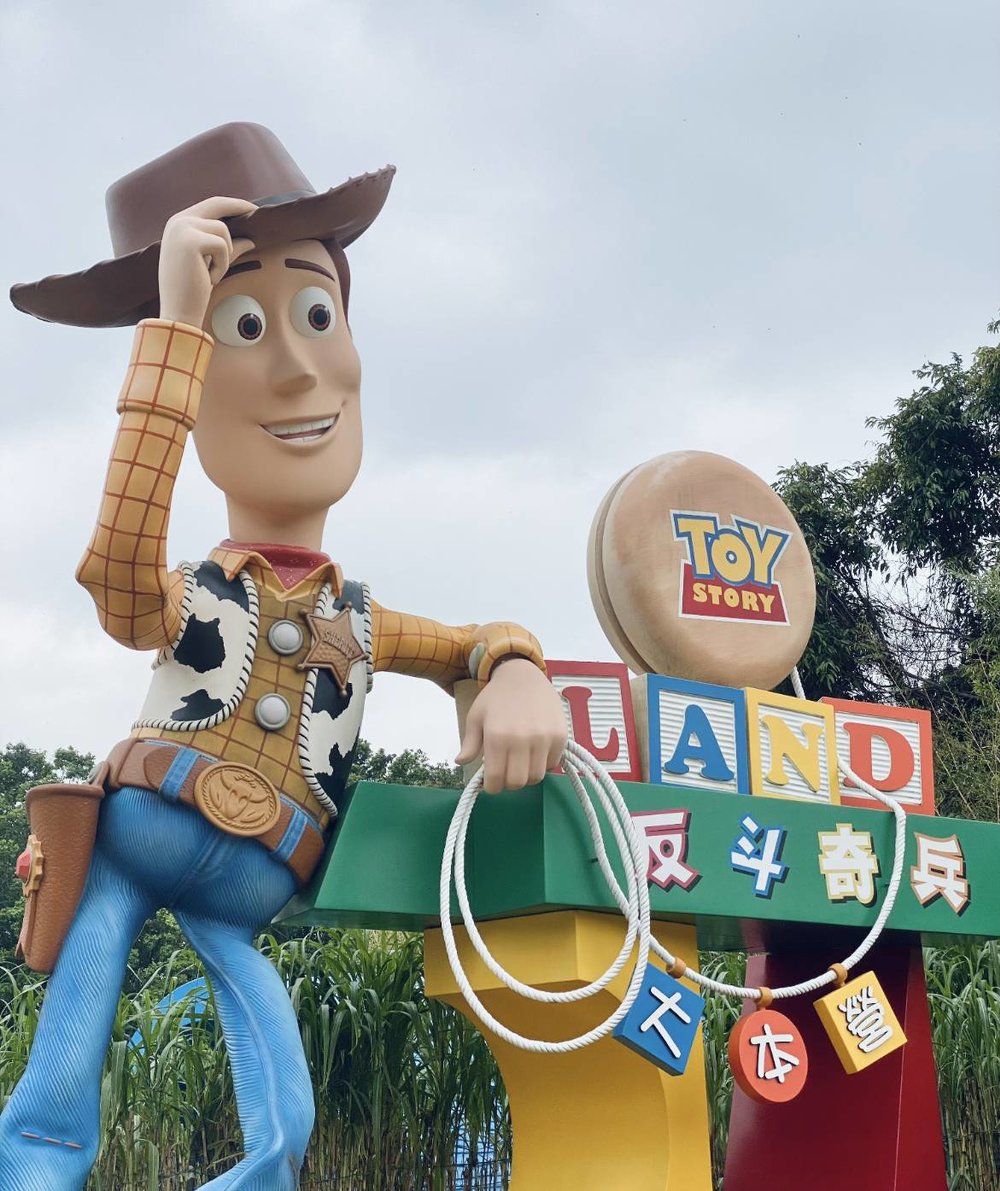 โซน Toy Story Land ในดิสนีย์แลนด์ฮ่องกง