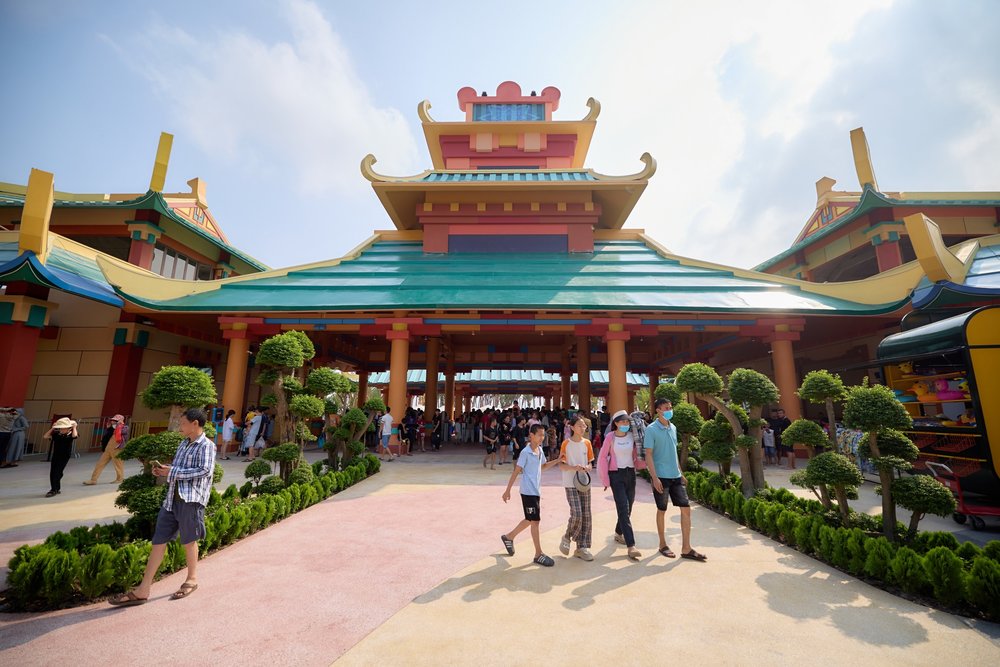 Công Viên Nước Chủ Đề Múa Rối Nước Truyền Thống 