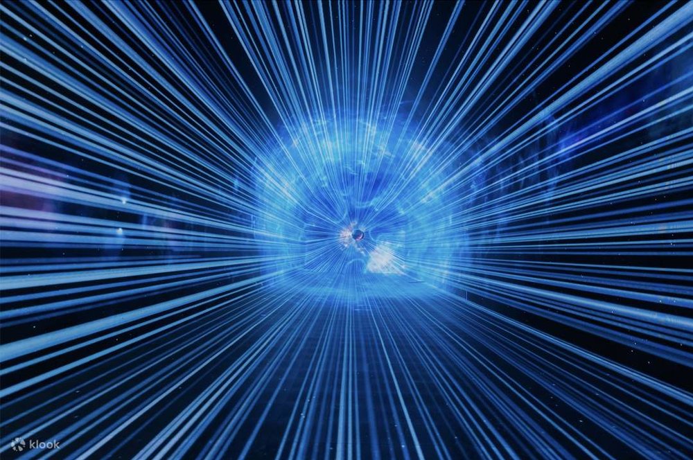 space and time cube led wall