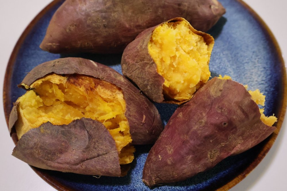  Thử Món Khoai Lang Nướng Yaki Imo Nóng Hổi