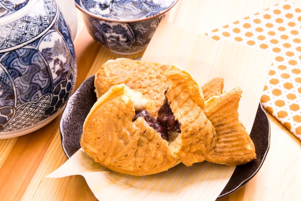 Bánh Cá Nhân Đậu Đỏ Taiyaki