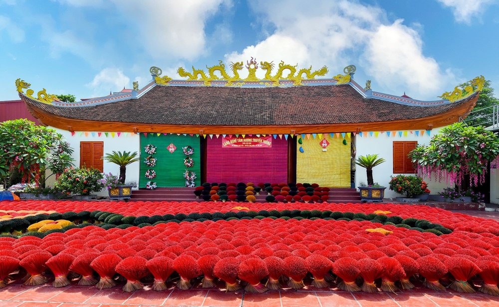 Làng Tăm Hương Quảng Phú Cầu