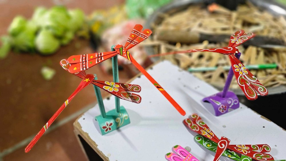 Làng Chuồn Chuồn Tre Thạch Xá