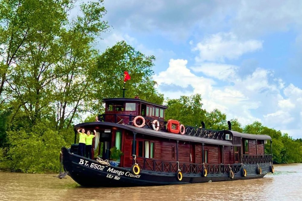 Lưu Trú Trên Du Thường Trên Ben Tre Mekong Cruise