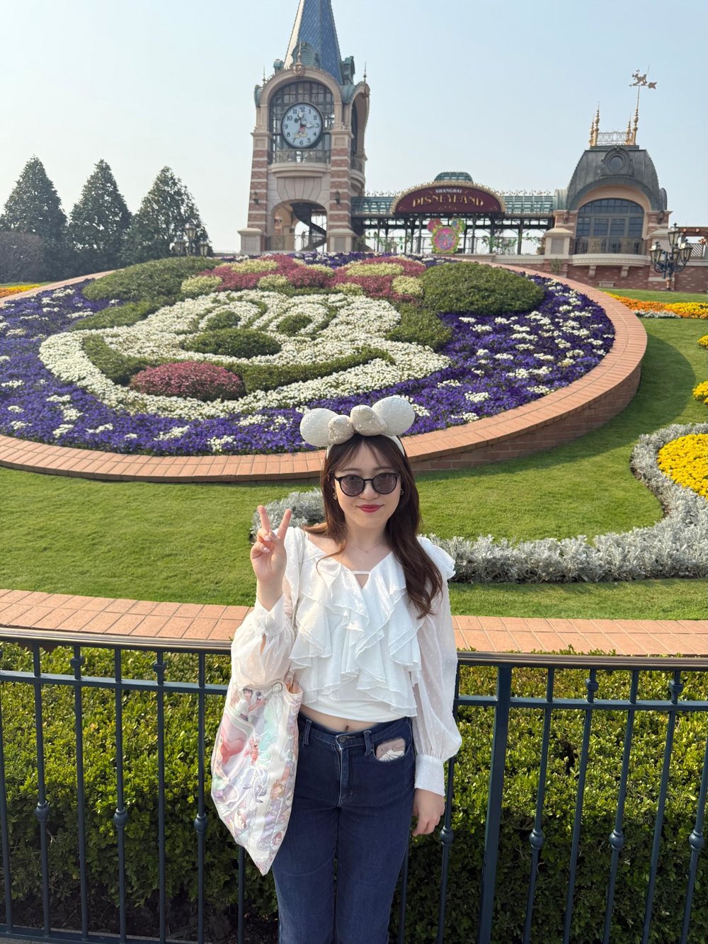 上海ディズニーランドについて知りたい50のこと！　花時計