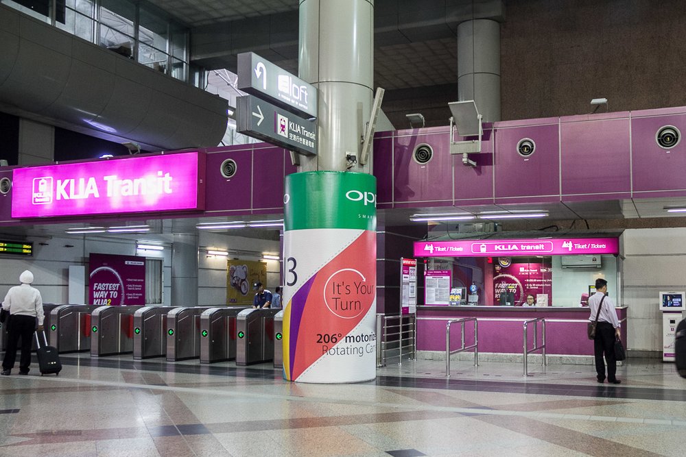 Di Chuyển Sân Bay KLIA/KLIA2 Bằng KLIA Transit 