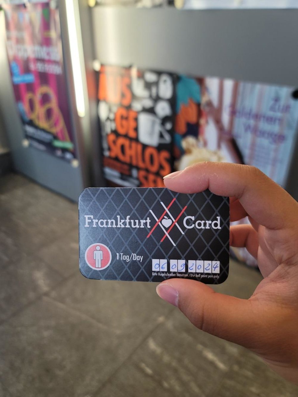 frankfurt christmas markets - frankfurt transpo card