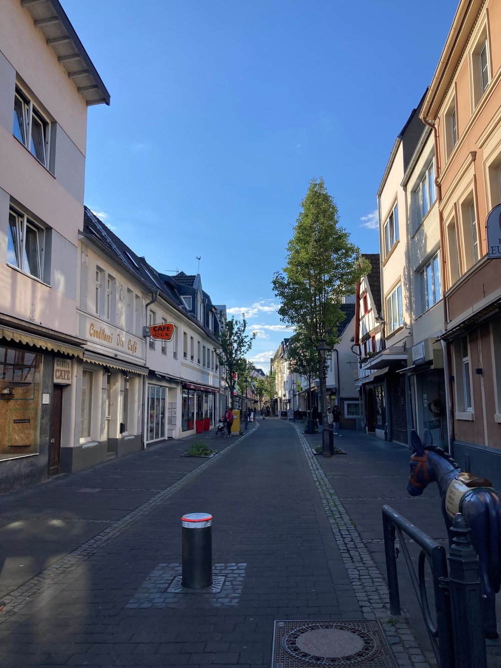 【デュッセルドルフから日帰り列車旅】Königswinter（ケーニヒスヴィンター）でドイツを100%たのしむ1日　街並み　空