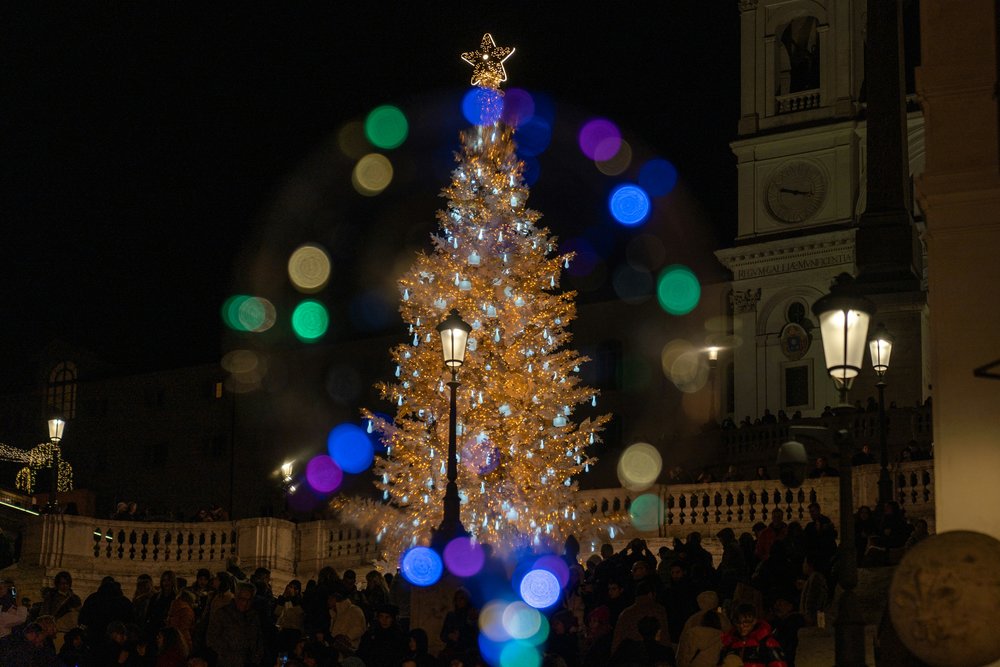 Christmas Tree in Rome