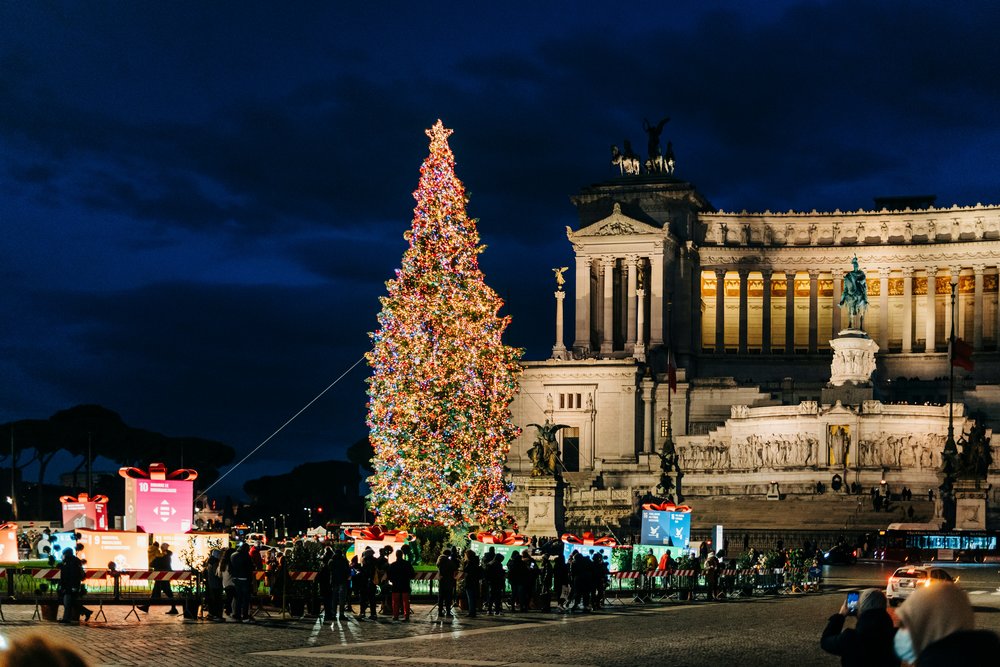 Christmas Tree in Rome