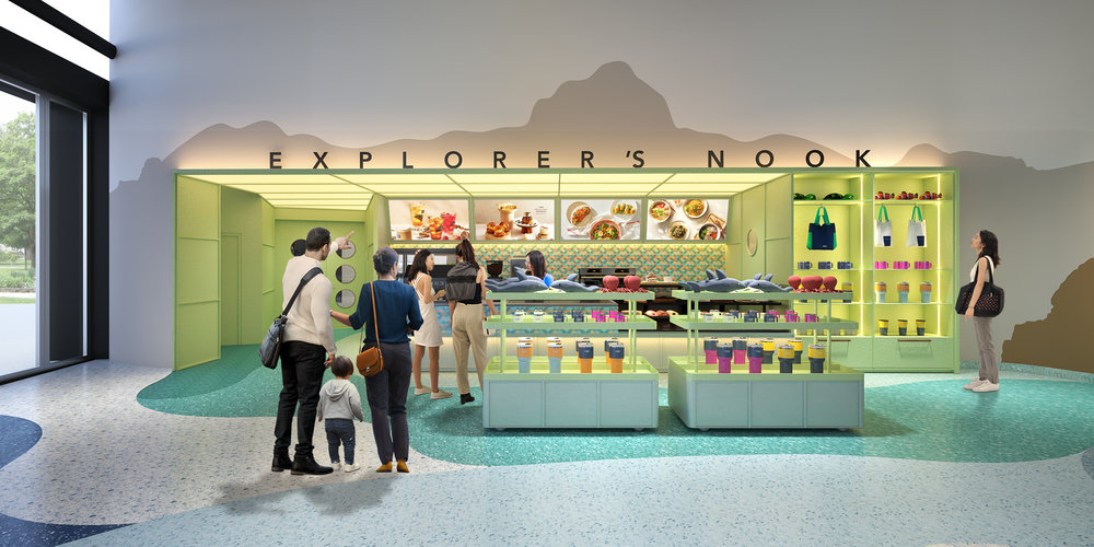 Singapore Oceanarium - Explorer's Nook