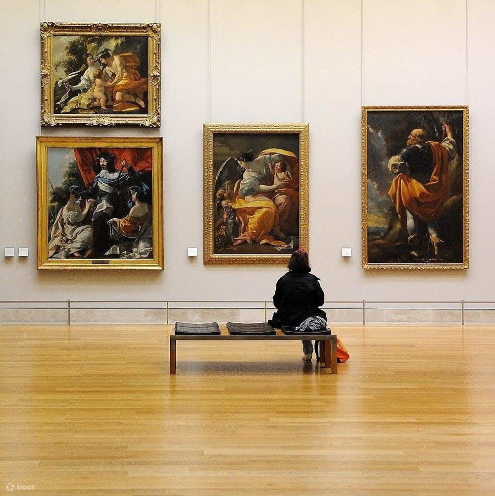 inside the louvre