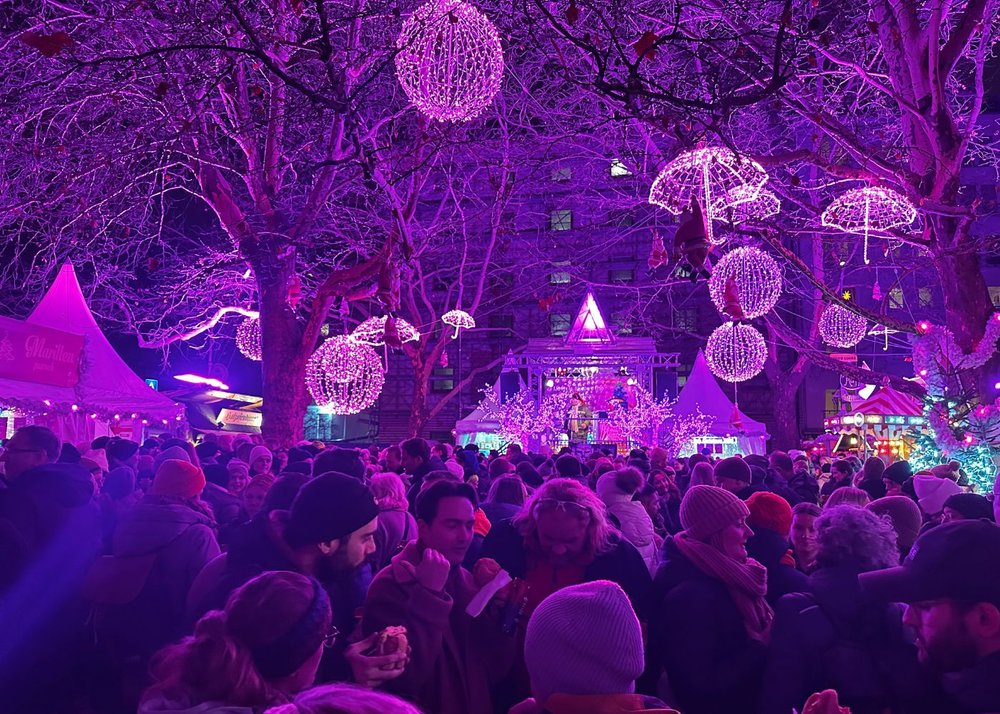 Pink Christmas Market at Munich