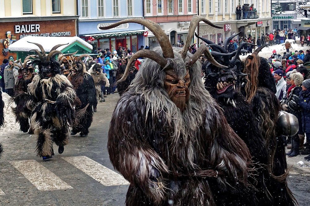Krampus Parade in St. Johann