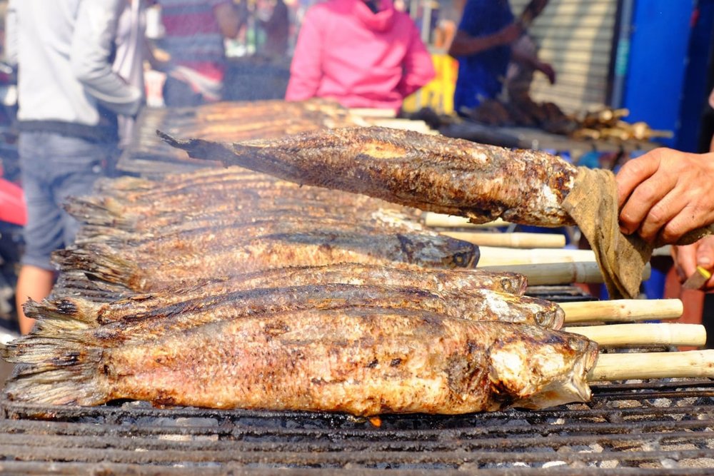 Cá Suối Nướng Than Hồng Đậm Đà, Ngọt Thịt