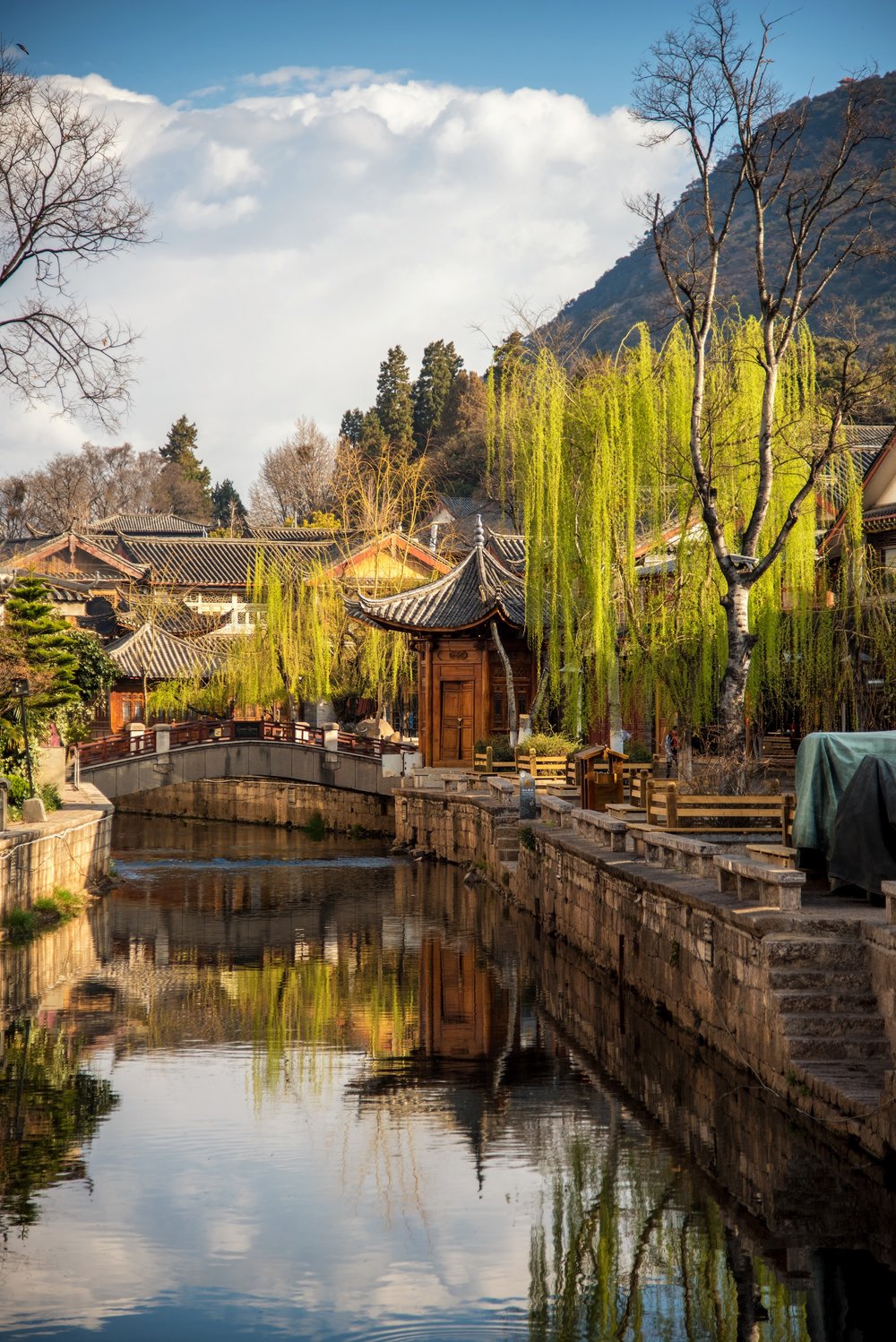 เมืองเก่าลี่เจียง มณฑลยูนนาน ประเทศจีน