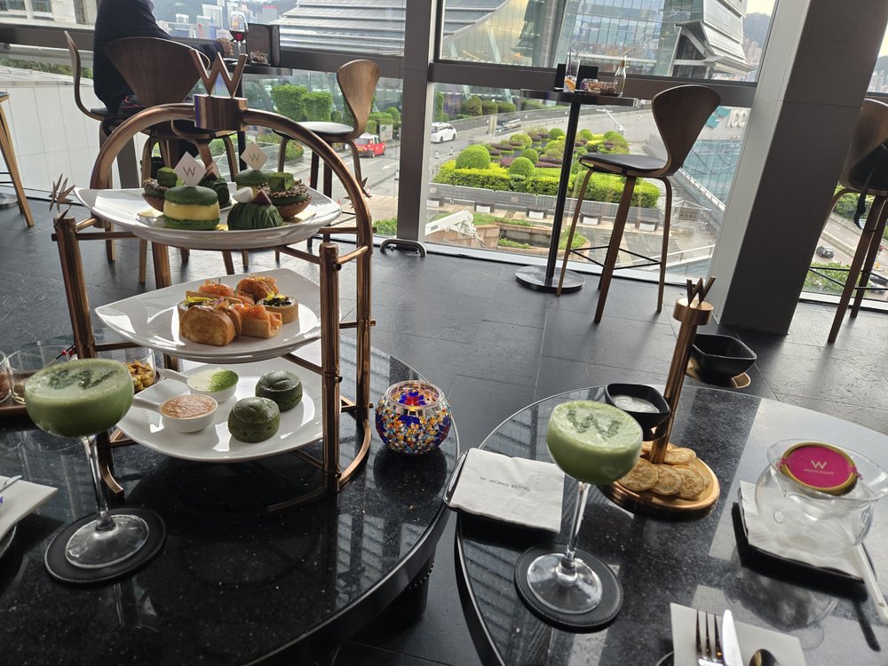 【香港】絶品アフタヌーンティー20選！ホテルビュッフェから穴場カフェまで　Wホテル　Woobar　アフタヌーンティー
