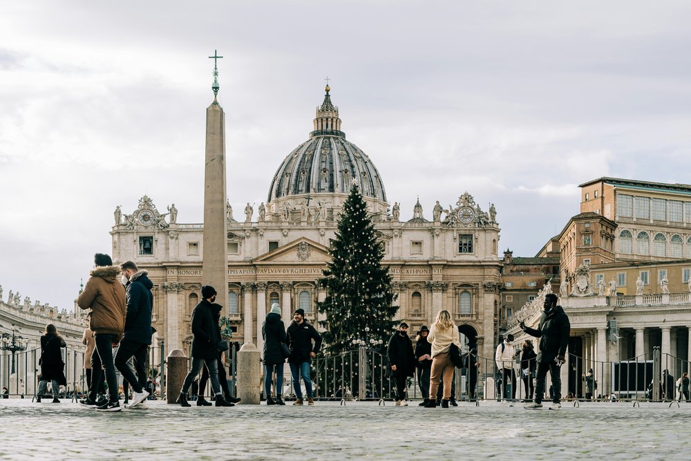 Vatican during Christmas