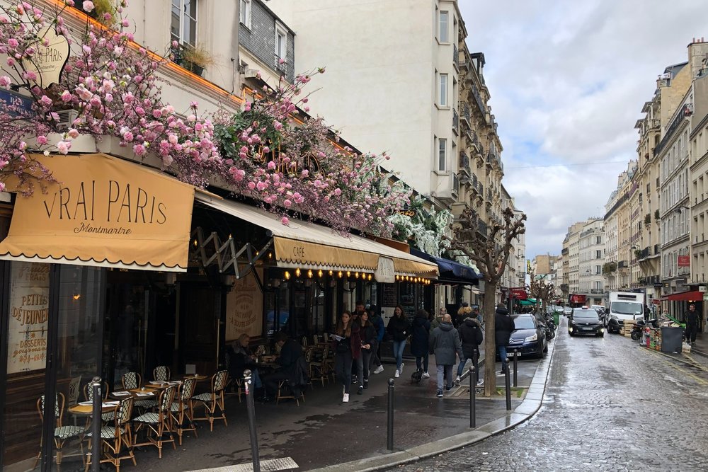 Street in Montmartre