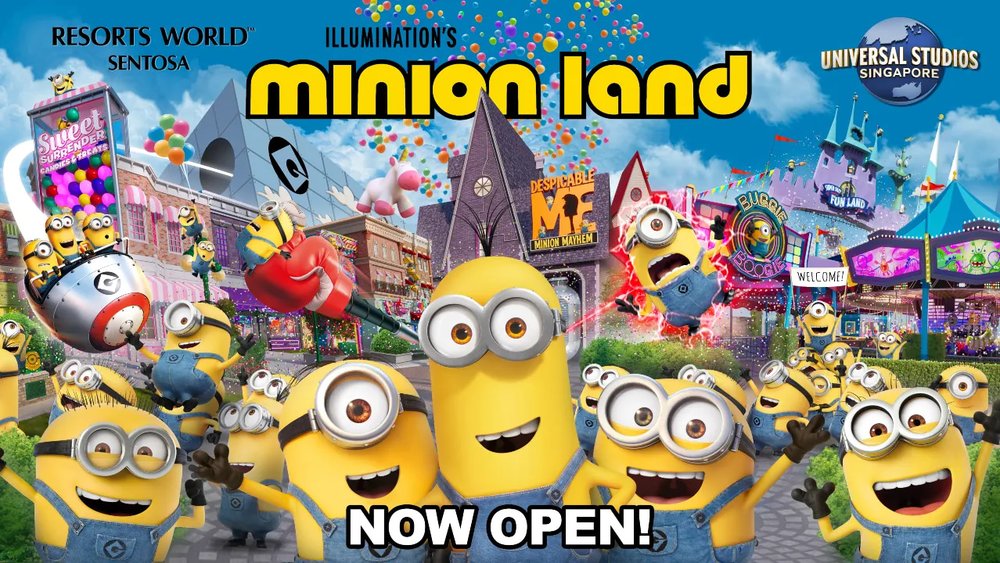 ユニバ シンガポール チケット 買い方 ミニオンランド