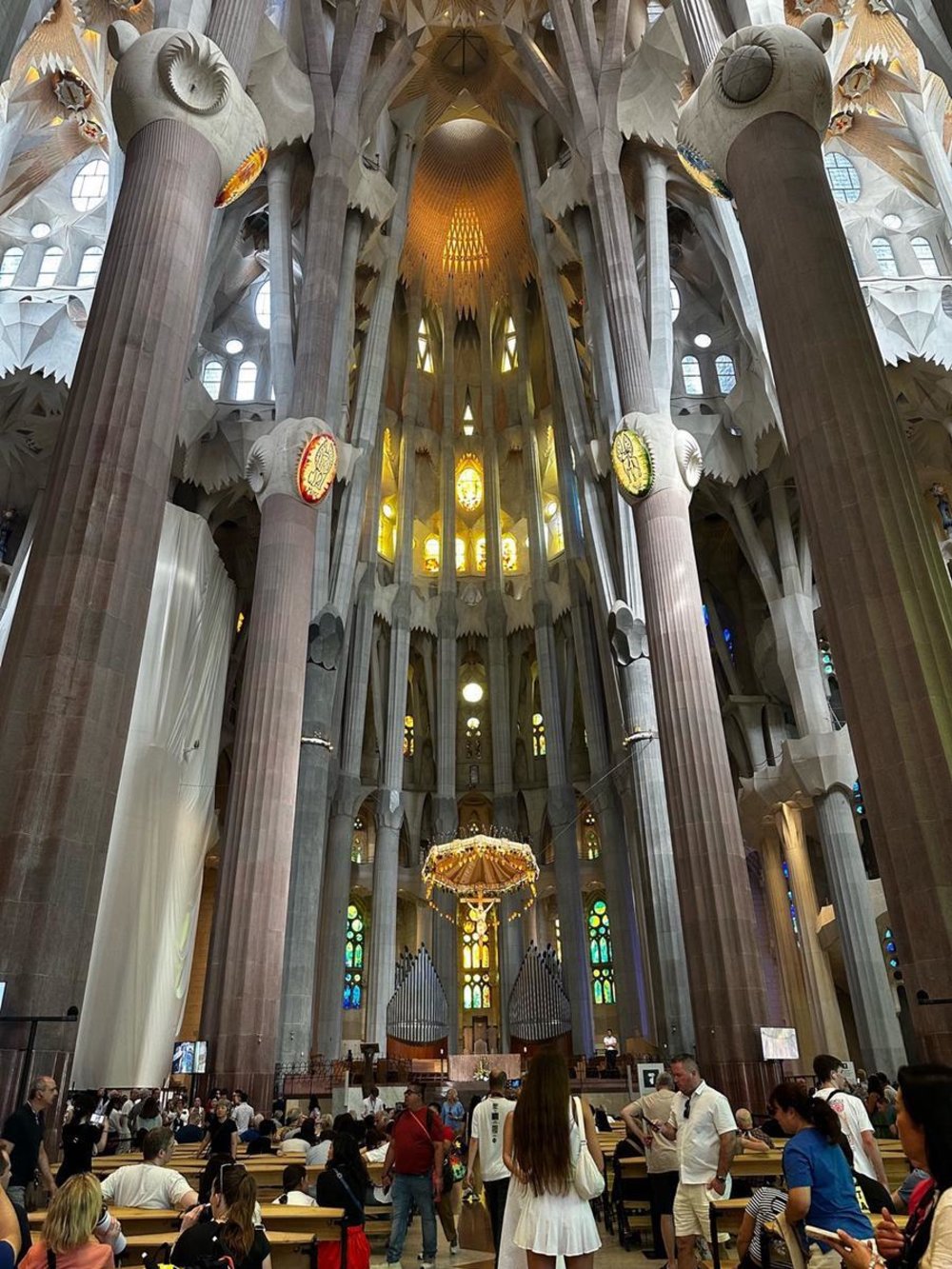 Inside Sagrada Familia