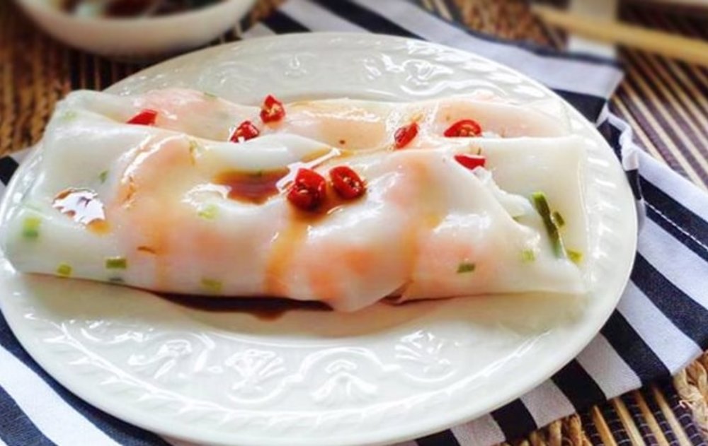 Bánh Cuốn Nhân Tôm 