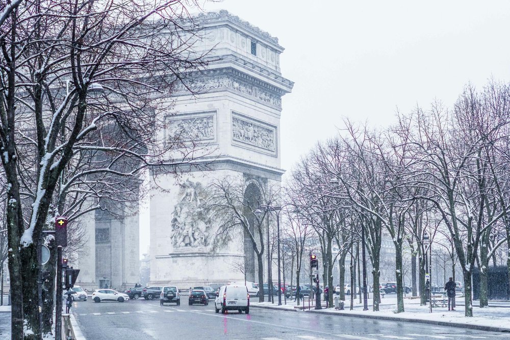 winter in paris