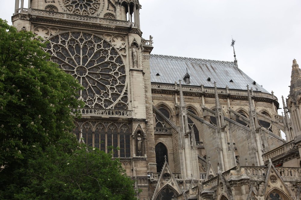 exterior of notre dame