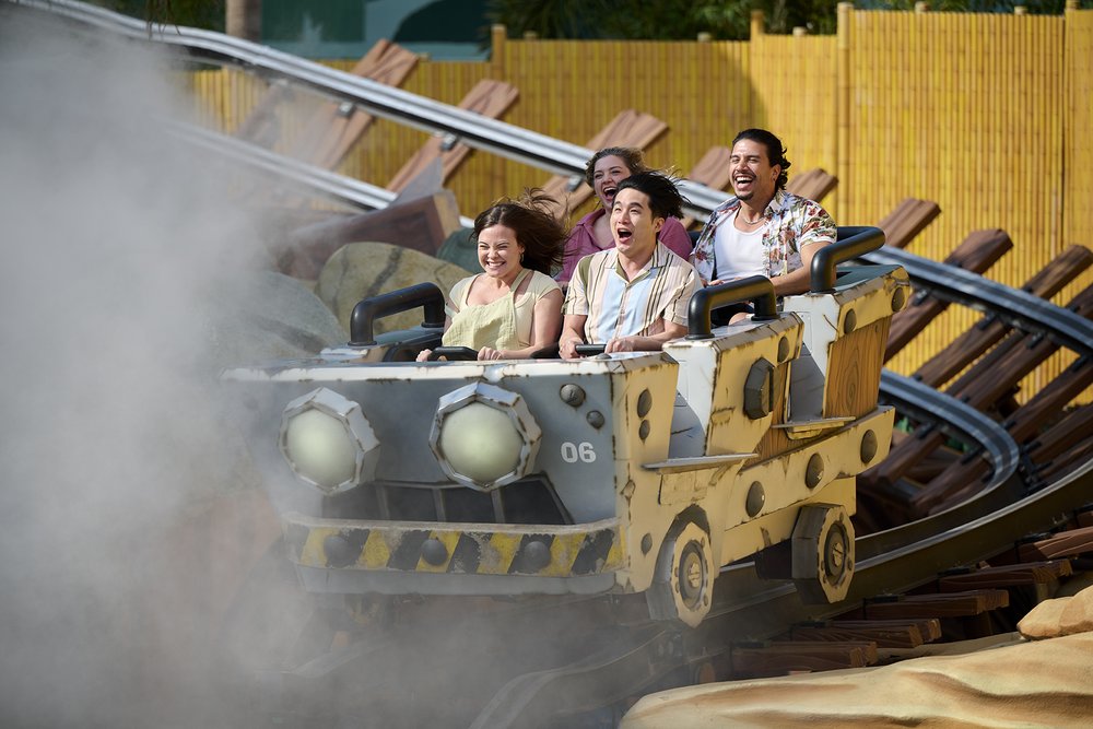 Epic Universe Minecart Madness