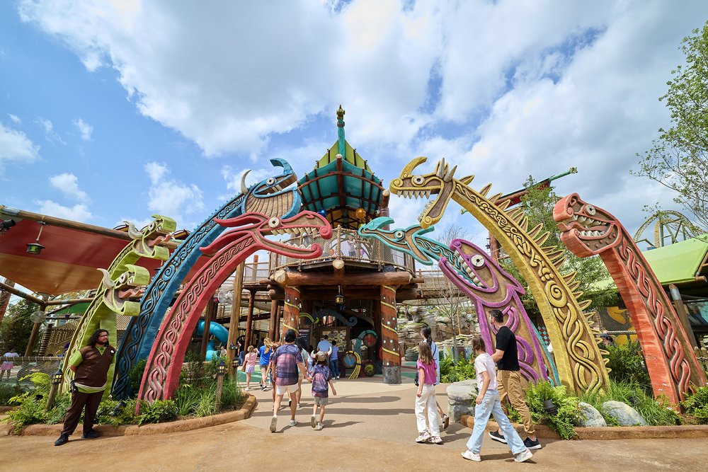 Epic Universe How to train your dragon