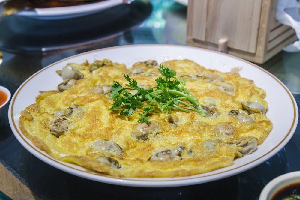  Oyster Omelet - Hàu Chiên Trứng Trứ Danh