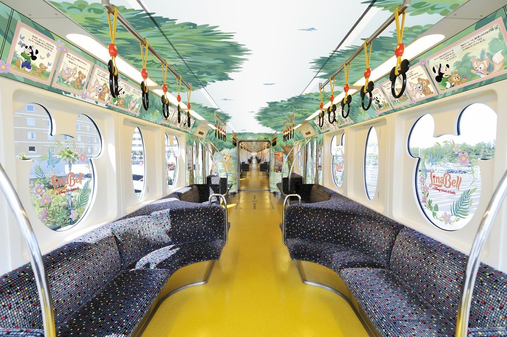 Di Chuyển Bằng Disney Resort Line (Monorail) Đến Các Khu Trong Disney Resort