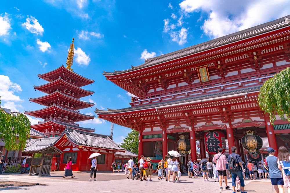 Asakusa & Đền Sensoji – Về Với Tokyo Cổ Kính