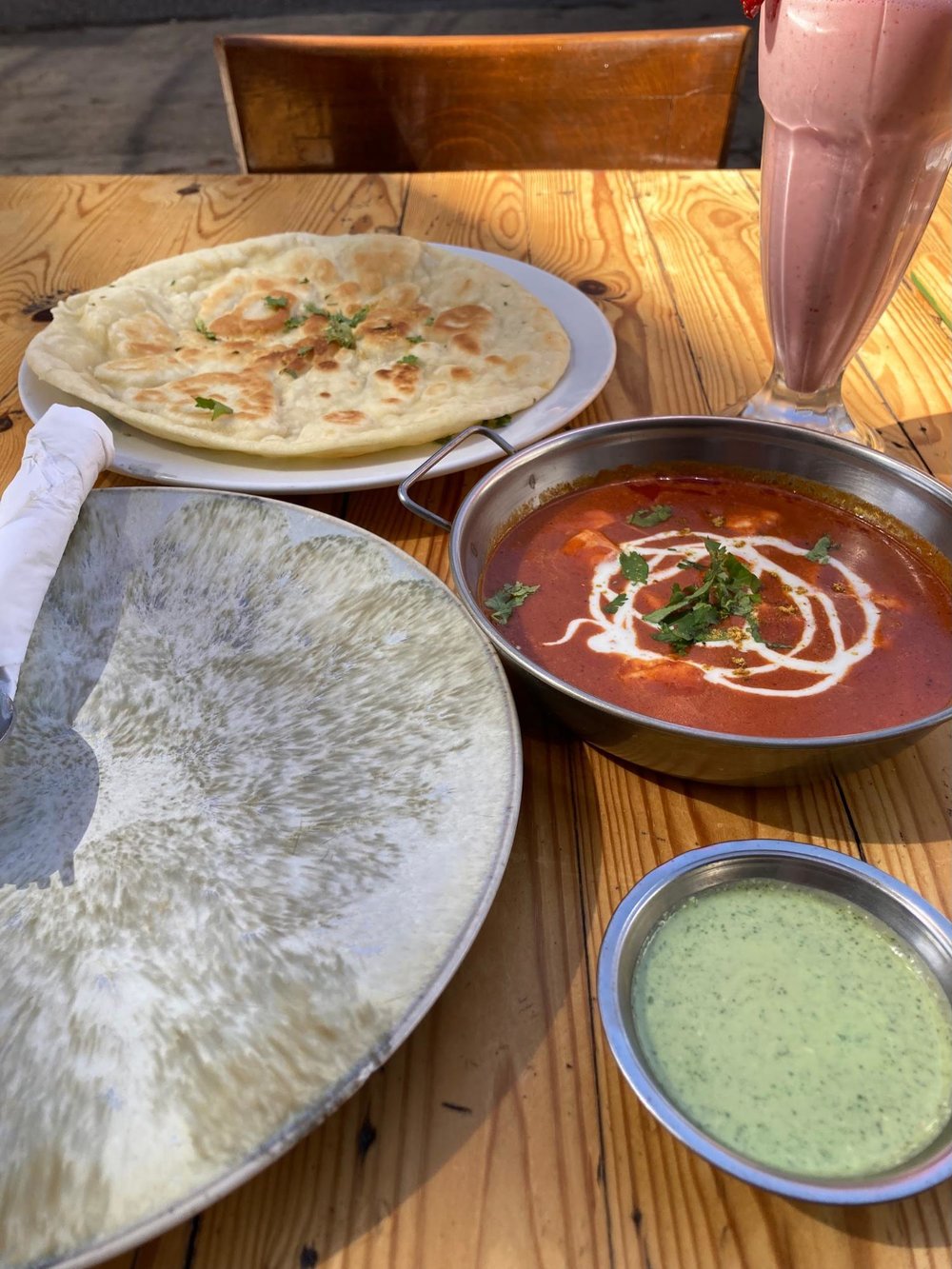 【エジプト】100％おすすめ！シナイ山で感動の朝日を迎えよう　ダハブ　パニールマサラ　ナン　ストロベリーラッシー